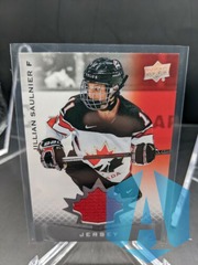 Jillian Saulnier #57 Premium Jersey 2021-22 Upper Deck Team Canada World Juniors